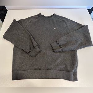 Nike Reverse Weave Gray Crewneck Size Medium